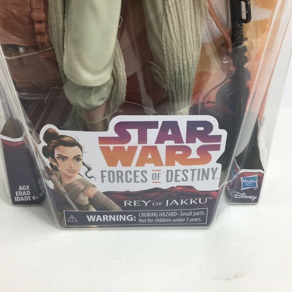 Star Wars Forces Of Destiny Rey Of Jakku 11" Doll Action Figure Hasbro Disney - Picture 3 of 12